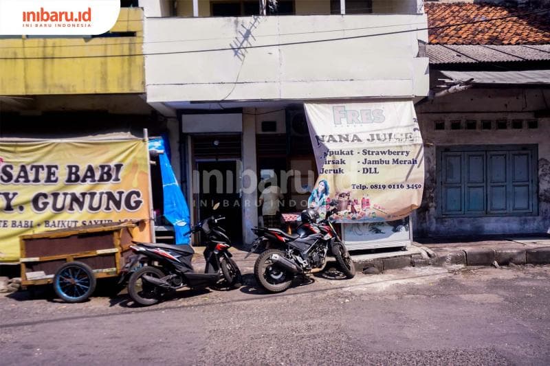 Lokasi Babershop Yu Me yang nggak tampak seperti tempat potong rambut. (Inibaru.id/ Audrian F)<br>