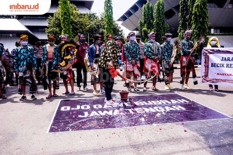 "Ojo Gawe Bubrah Jawa Tengah". (Inibaru.id/ Audrian F)<br>