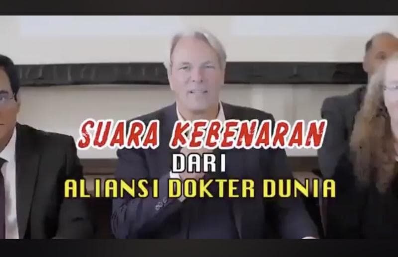 Potongan video dari Aliansi Dokter Dunia. (Twitter.com/dokterpodcast)