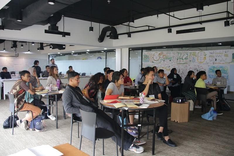 Ilustrasi - belajar Bahasa Indonesia. (Flickr/Young Southeast Asian Leaders Initiative)