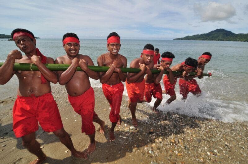 Bambu Gila. (Twitter/r_djangkaru - Barry Kusuma)