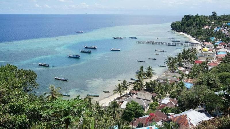 Pulau Rhun dulu kaya akan rempah-rempah. (Twitter/iwashere_id)