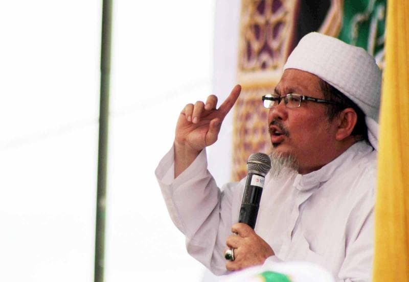 Tengku Zulkarnain, salah seorang tokoh PA 212 yang nggak lagi menjabat di MUI. (demokrasi.co.id)