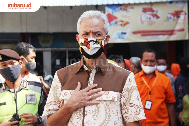 Ganjar Pranowo lega nggak jadi libur panjang. (Inibaru.id/ Triawanda Tirta Aditya)<br>
