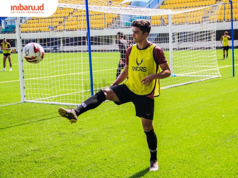 Muhammad Ridwan ingin berkontribusi banyak buat PSIS. (Inibaru.id/ Audrian F)<br>