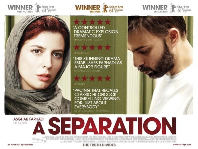 A Separation bercerita tentang pasangan yang bercerai. (CapitalPictures)<br>