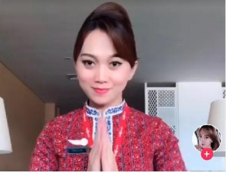 Pramugari beberkan alasan sejumlah barang dilarang dibawa ke kabin pesawat (TikTok/@FAangginirmala)