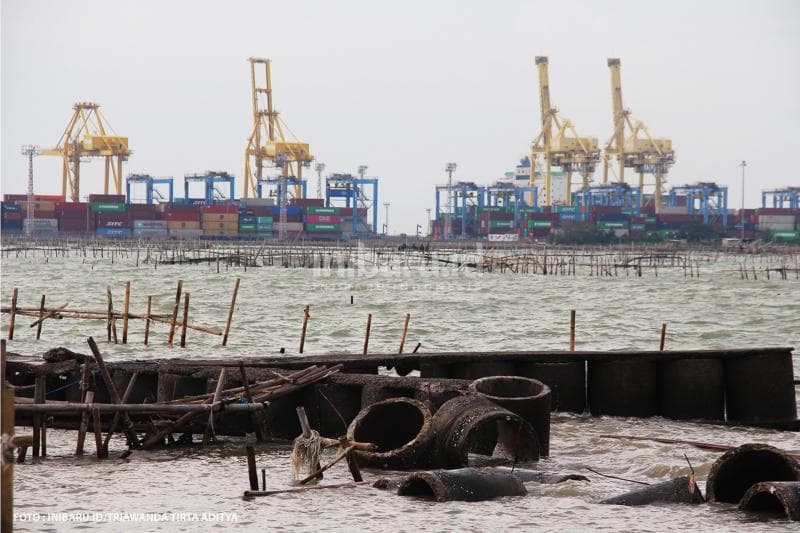 Kuatnya ombak laut memang tidak bisa diremehkan.<br>