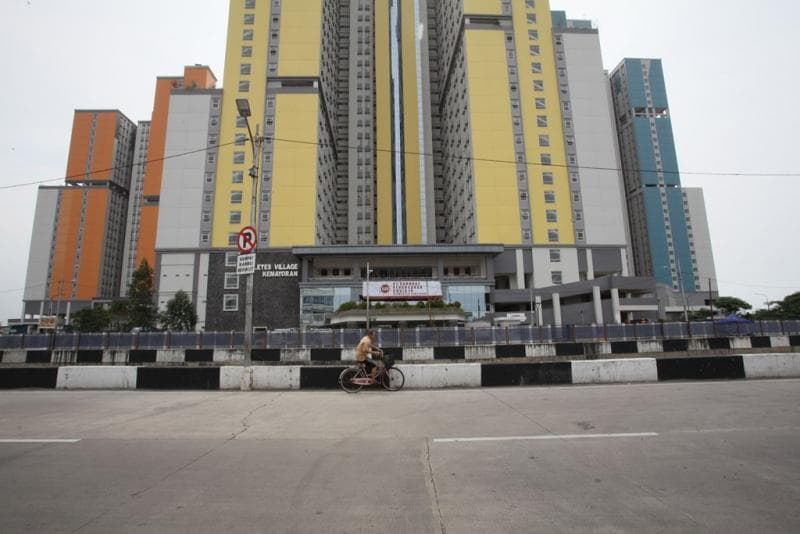 Wisma Atlet penuh. (MI)<br>