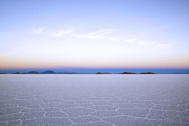 Padang garam Salar de Uyuni. (Flickr/

Dimitry B.)