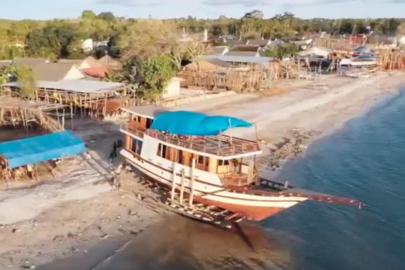 Bulukumba dikenal sebagai pembuat kapal yang ulung. (Dok. Metro TV)<br>