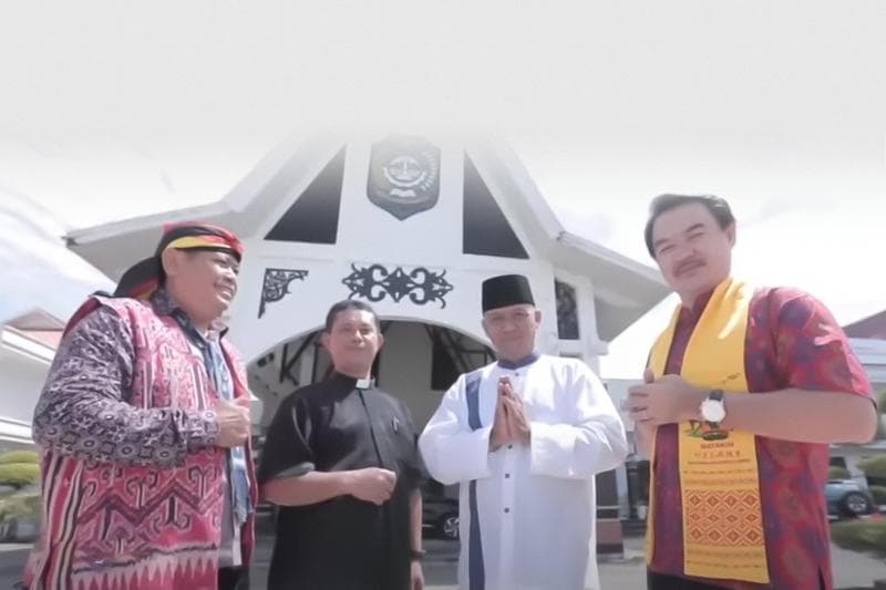 Singkawang dikenal sebagai kota yang kental toleransi. (Dok. Metro TV)<br>