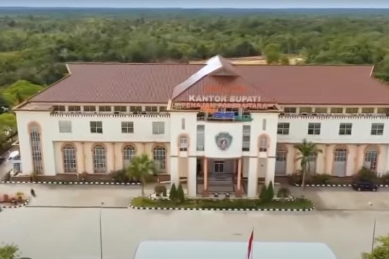 Kantor Bupati Penajam Paser Utara. (Dok. Metro TV)<br>