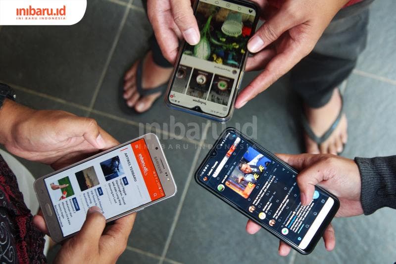 Jangan menyimpan catatan penting di gawai. (Inibaru.id/ Triawanda Tirta Aditya)<br>
