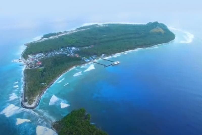 Miangas teretak di bibir Samudera Pasifik. (Dok. Tim Ekspedisi untuk Negeri)