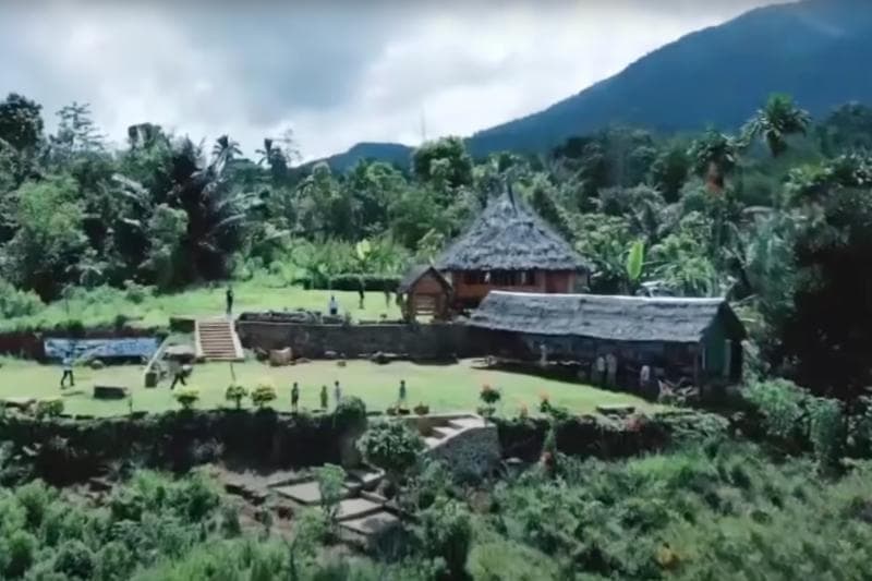 Panorama wisata Kampung Adat Melo. (Dok. Metro TV)<br>