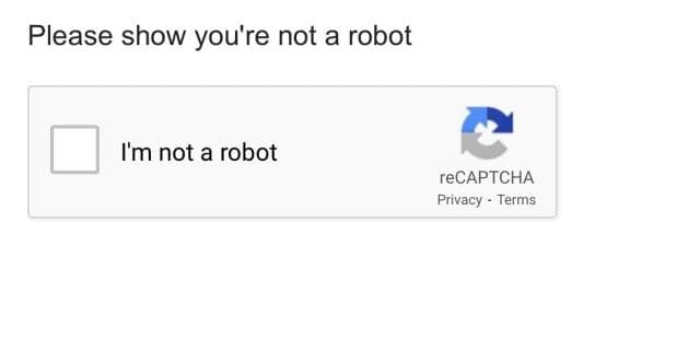 Tampilan No CAPTCHA reCAPTCHA. (WikimediaCommons)<br>