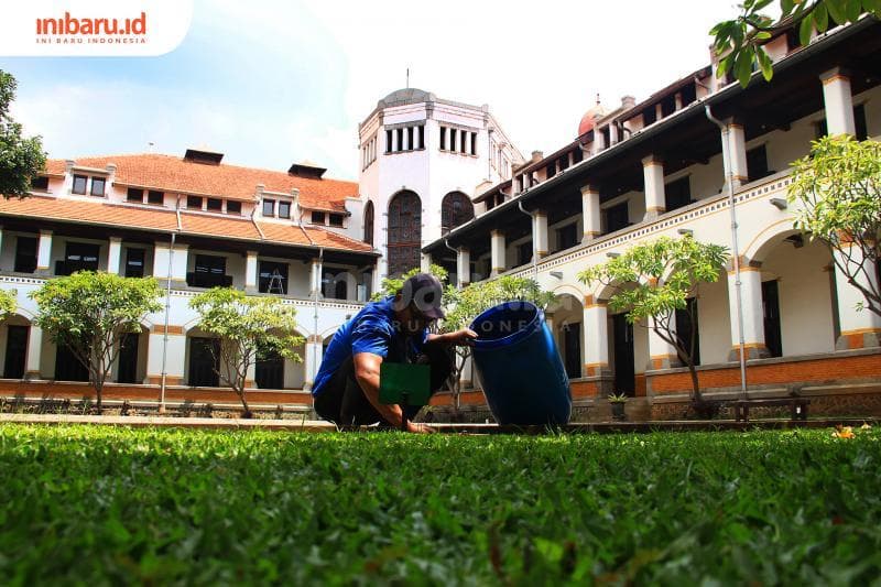 Jumlah pintu di Lawang Sewu ternyata nggak benar-benar genap seribu. (Inibaru.id/Triawanda Tirta Aditya)
