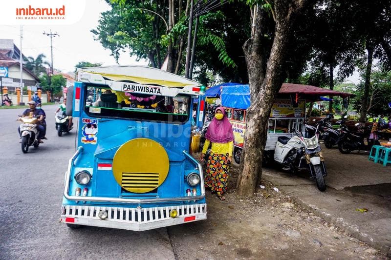 Berhenti di Taman Banget Ayu. (Inibaru.id/ Audrian F)<br>