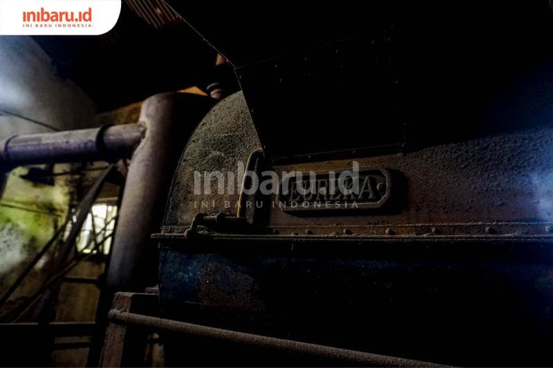 Mesin tua. Usianya hampir 1 abad. (Inibaru.id/ Audrian F)<br>