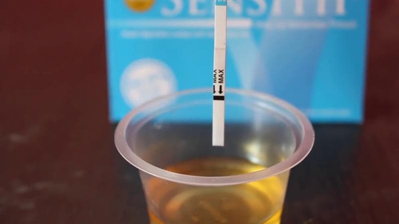 Bisa saja hasil test pack negatif tapi hamil karena cawan basah dan kotor. (Youtube)