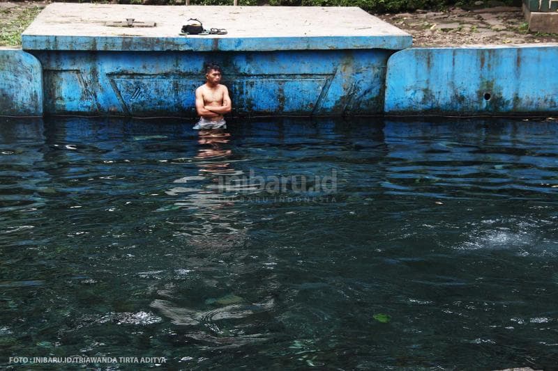 Di kolam inilah biasanya orang melakukan ritual kungkum<br>