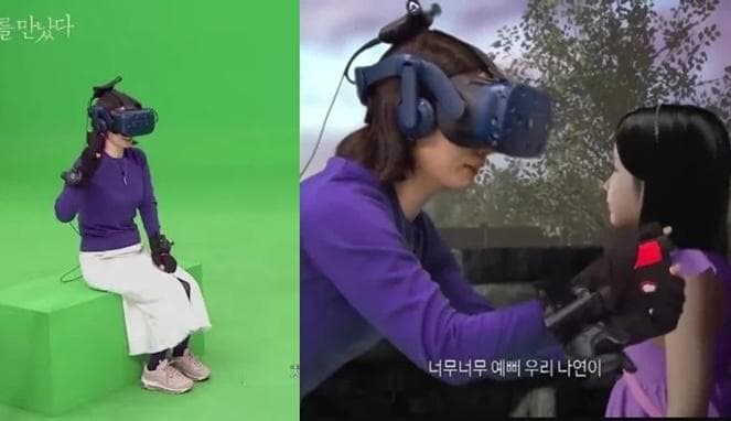 Pertemuan Ji-Sung dan anaknya yang sudah meninggal, Nayeon. (Boombastis)<br>