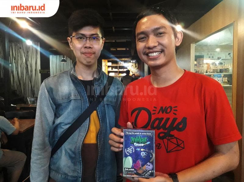 Diva Hera dan Alfons Christian H., founder Kobar Semarang. (Inibaru.id/ Dyana Ulfach)