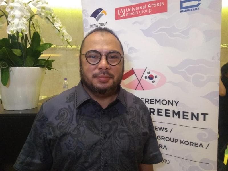 Mirdal Akib berharap penerima beasiswa OSC bisa jadi generasi penerus yang andal.  (Medcom/Kautsar Widya Prabowo)