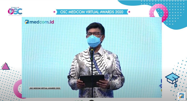 Menteri Komunikasi dan Informatika RI Johnny G Plate. (Tangkapan Layar Youtube Medcom.id)