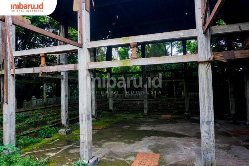 Sisa-sisa kejayaan padepokan Gunung Talang. (Inibaru.id/ Audrian F)<br>