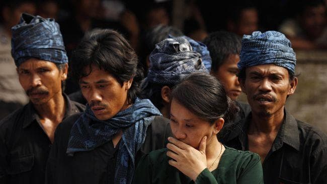 Ilustrasi: penganut Sunda Wiwitan di Suku Baduy. (REUTERS/Beawiharta)