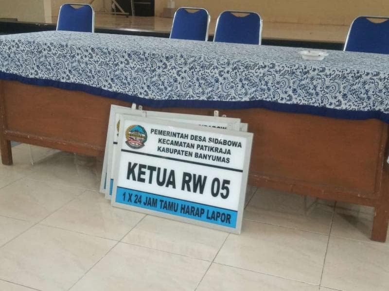 RT dan RW ternyata dipengaruhi oleh sistem kependudukan Jepang. (Radarbanyumas/Ahmad Erwin)