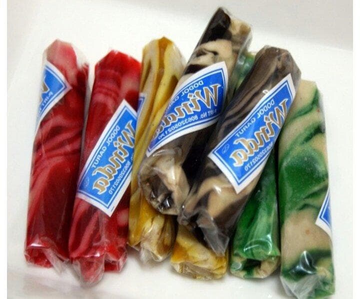 Dodol khas Garut kini jadi oleh-oleh khas dari daerah tersebut. (Twitter/9098xx)