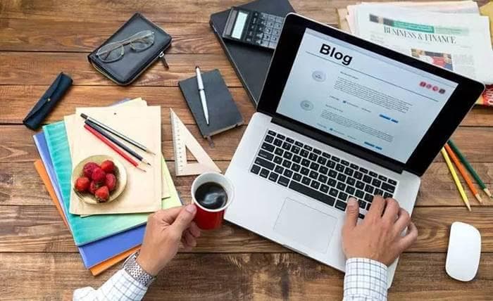 Buat website atau blog pribadi. (iStockphoto)