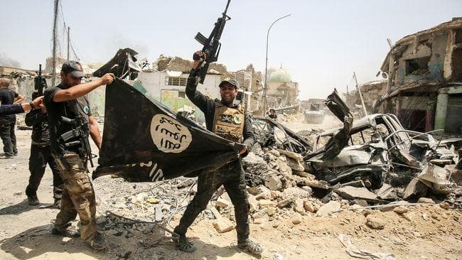 ISIS yang melancarkan serangannya. (CNN Indonesia)