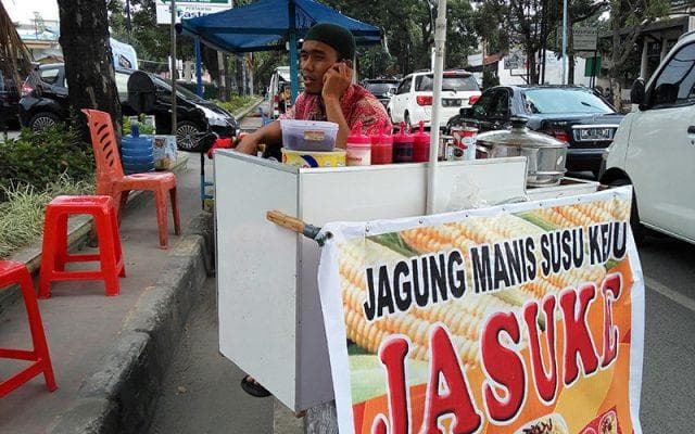 Jajanan modern jagung susu keju. (MHM.Asia)<br>