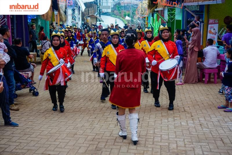 Opening Ceremony di Dusun Semilir, Sabtu (15/2). (Inibaru.id/ Audrian F)<br>