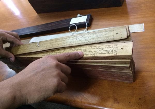 Kitab Negarakertagama menceritakan kejayaan Majapahit. (Twitter/liachristie)