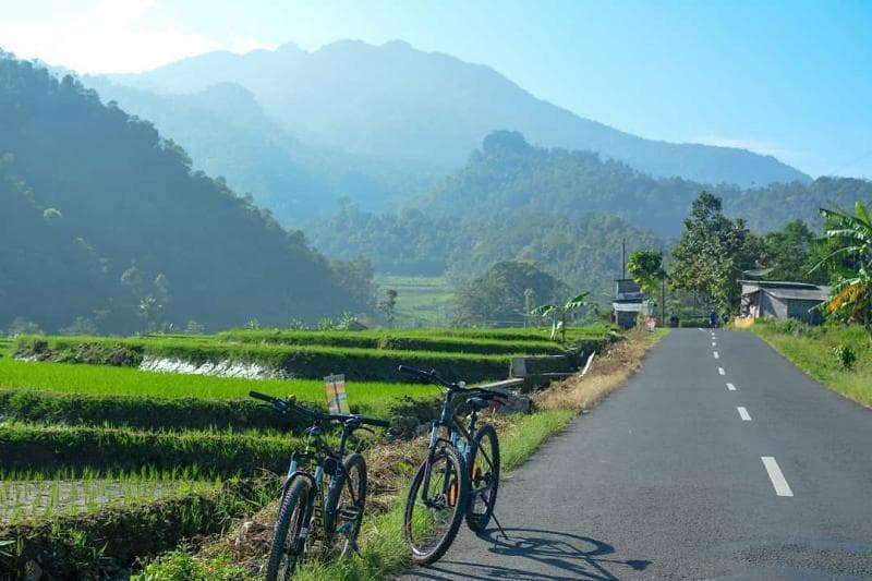 Pemandangan Desa Pakis yang indah dengan alam yang masih asri. (Explore Kendal/ @restu_alfikri)