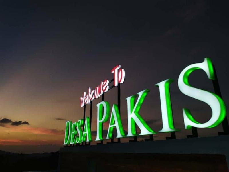 Desa Pakis kala senja. (Facebook/desa.pakis)