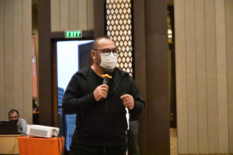 Mohammad Mirdal Akib jadi pembicara utama. (Inibaru.id/ Audrian F)