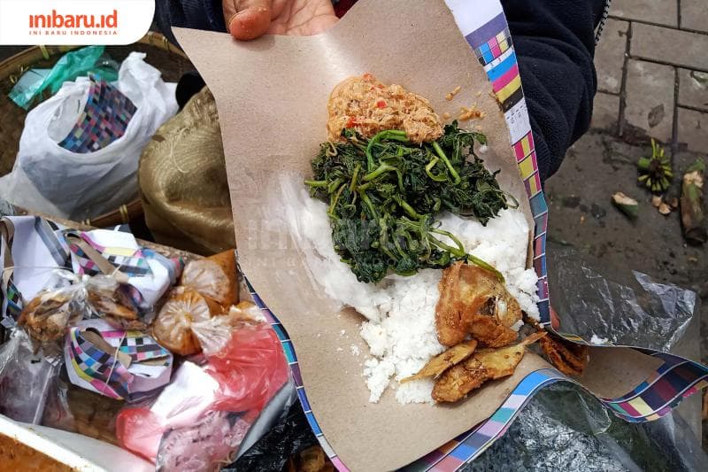 Seporsi nasi jagung.&nbsp;(Inibaru.id/ Zulfa Anisah)