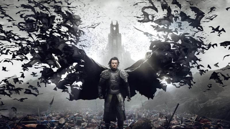 Luke Evans berperan sebagai Vlad III Țepeș, sosok yang nantinya menjadi Dracula, tokoh vampir dalam film <i>Dracula Untold </i>(2014). (Teahub)