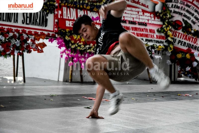Tahun 80'-an, breakdance disebut tari kejang. (Inibaru.id/ Audrian F)<br>