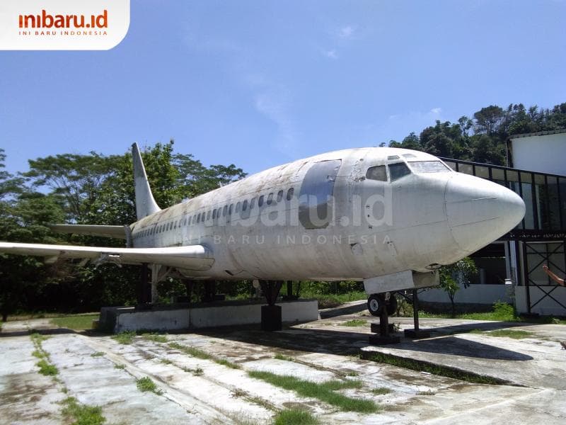 Pesawat di Desa Wisata Lembah Kalipancur. (Inibaru.id/ Isma Swastiningrum)<br>