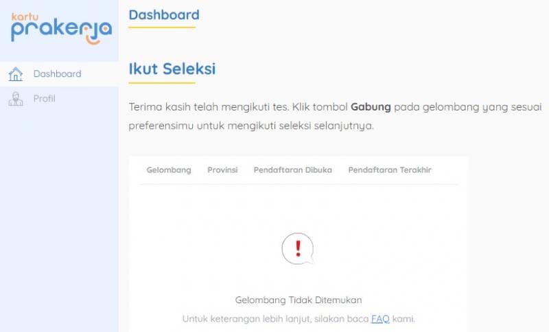 Kamu bisa ikut gelombang ke-13. (Prakerja.go.id)