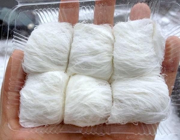 Kkultarae, jajanan Korea yang berbentuk seperti arum manis. (TaysBakers)<br>