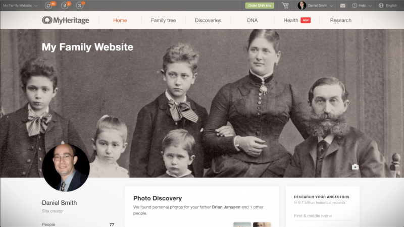 Kebanyakan digunkan untuk menganimsikan foto lawas. (Myheritage)