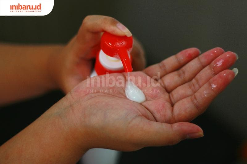 Sabun cair ditemukan pada 1970-an. (Inibaru.id/ Triawanda Tirta Aditya)